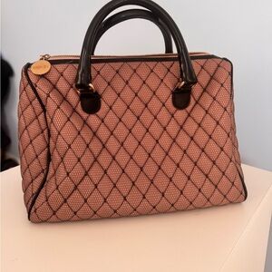 Chic Pink Quilted Handbag by RED Valentino